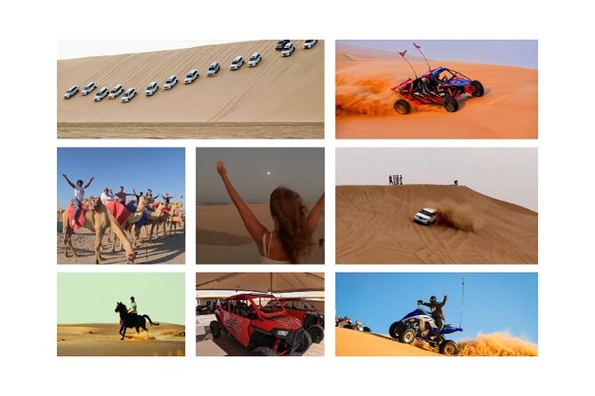 Half Day Safari Tour With Camel Ride and Sand Boarding in Doha - Sandboarding for a more active stop