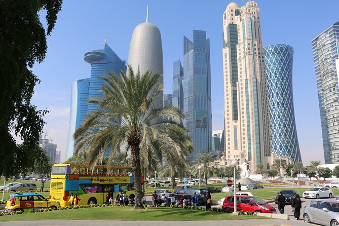 Hop On Hop Off Sightseeing Tour in Doha - Stops 12 through 14: the mosque, Souq Waqif, and the National Museum