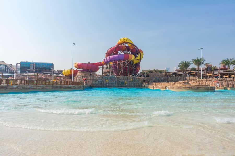 Lusail: Meryal Waterpark Entry Ticket - Taking a Break at the Beachfront