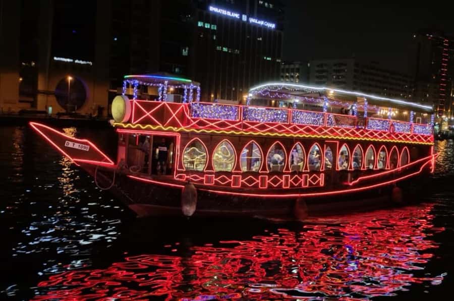 Moonlight on the Marina A Traditional Dhow Cruise Experience - Finding the boat near the Museum of Islamic Art