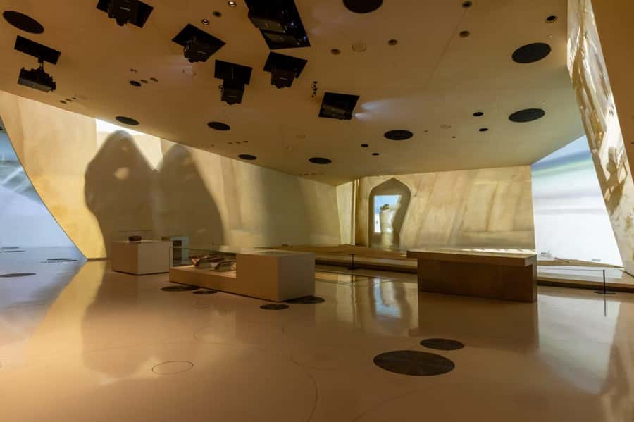 National Museum of Qatar: Admission Ticket - The rebuilt palace and spaces around the museum