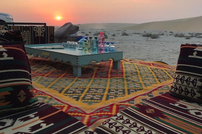 No Rush Desert Safari: 6-Hour Adventure & Inland Sea Relaxation - Sealine Beach: The Launch Point for the Desert