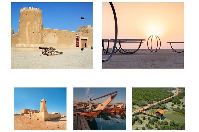 North of Qatar Tour to Olafur Eliasson,Zubara Fort,Jumail Village - Leaving Doha and heading north