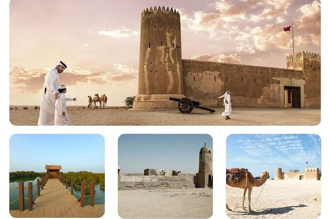 North of Qatar Tour|Zubara Fort, Purple Island & Mangroves Colony - Leaving Doha for Al Khor’s fishing coast