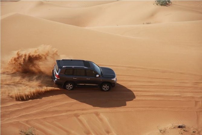 Premium Full-Day Safari, Dune Bash, Camel Ride and BBQ Meal in Desert Camp - From Doha to the edge of the desert