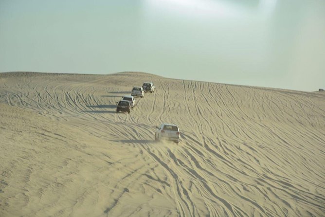 Premium Full-Day Safari, Dune Bash, Camel Ride and BBQ Meal in Desert Camp - Two hours of dune bashing