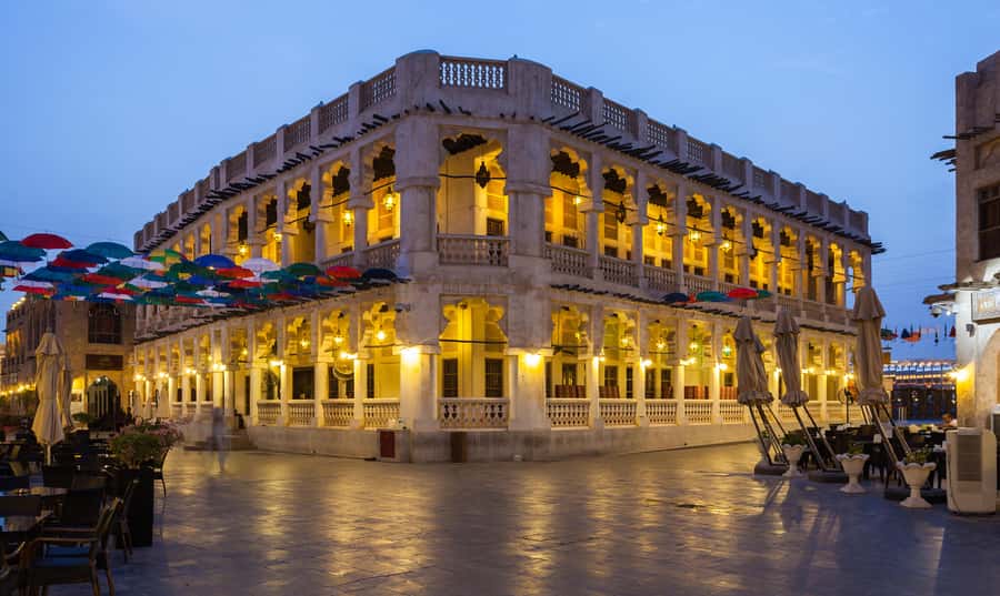 Private City Tour/Pearl Qatar/Souq Waqif & Katara Village - One hour among the lanes of Souq Waqif