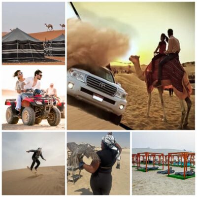 Private Half-Day Desert Safari Tour+Camel Ride