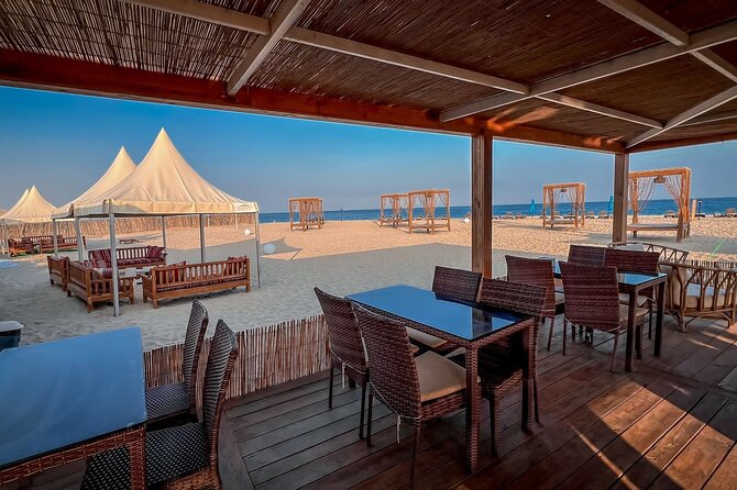 Private Overnight Desert Safari, Dune bashing, dinner & Breakfast - Sealine Beach: where the sand adventure begins