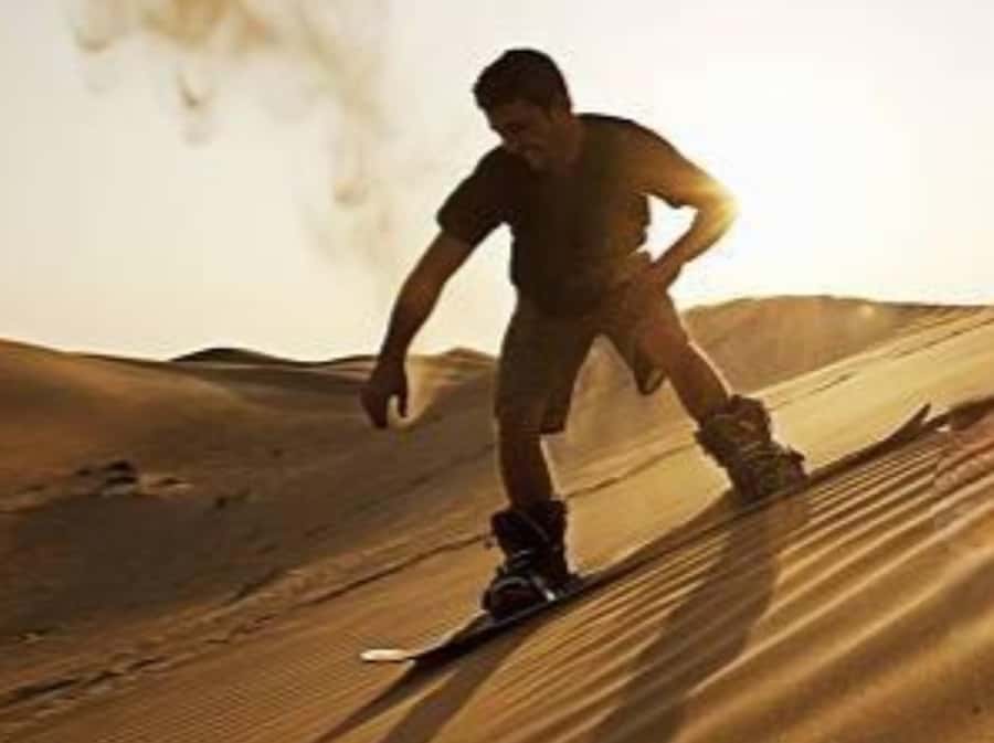 Qatar Desert Safari, Quad bike, Camel Ride and Sandboarding - The second 40-minute dune run