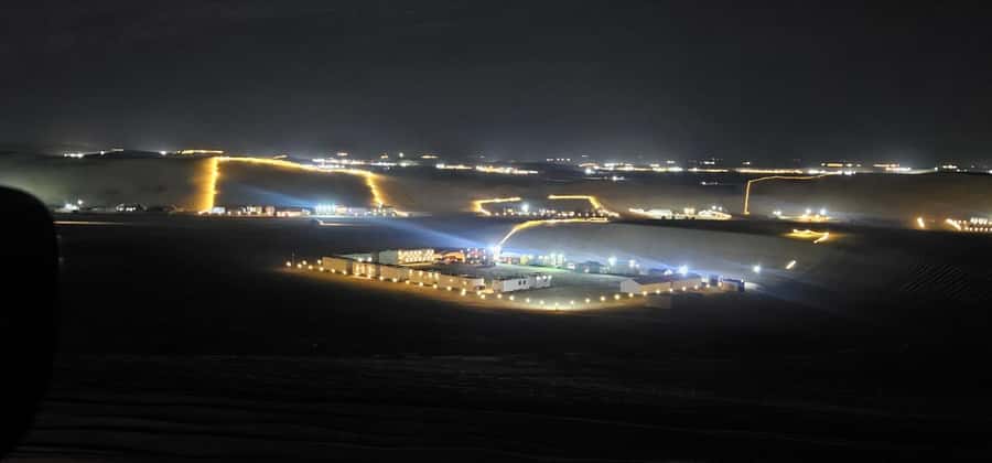 Qatar: Night Desert Safari with Dune Bashing and Camel Ride - A Short Camel Ride in the Cool Evening Air