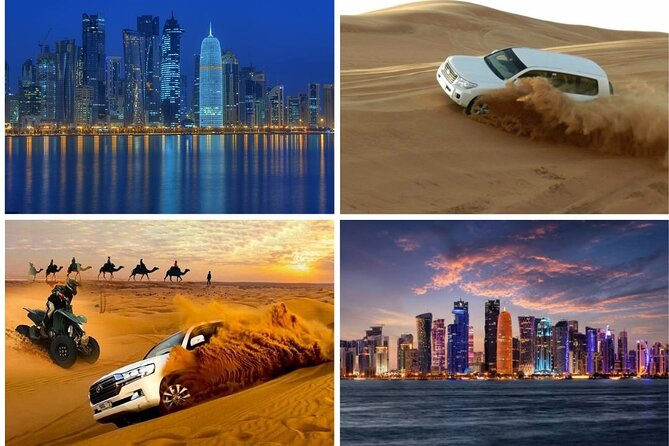 Qatar Private Combo of City tour and Desert Safari - National Museum of Qatar: one hour with the desert rose