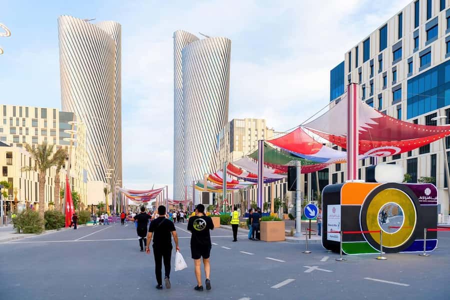 Qatar's Heart & Future: Doha and Lusail Guided City Tour - Katara Cultural Village and its mix of art and worship