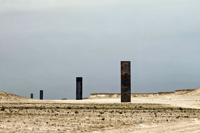 Qatar West Coast tour to Richard Serra Sculpture and Mushroom Rock Formation - Leaving Doha for Qatar’s western reaches
