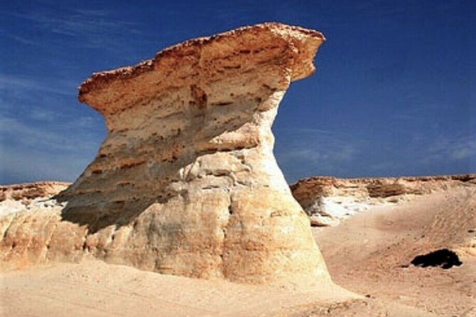 Qatar West Coast tour, Zekreet, Richard Serra Sculpture, Mushroom Rock Formation - Pickup from Doha and the value of a small group