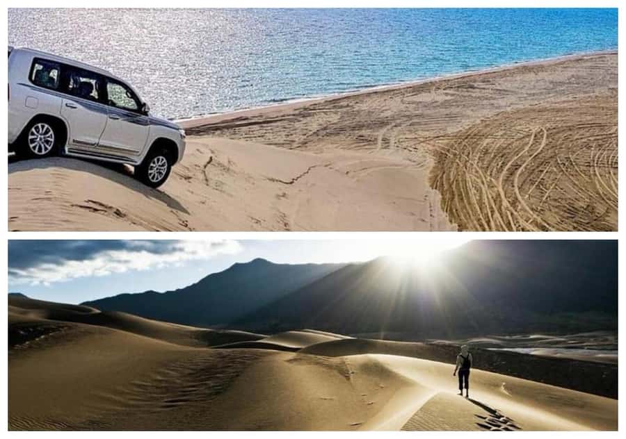Relax Inland Sea Tour, Desert Safari, Camel Ride, SandBoard - Key points to know before you book