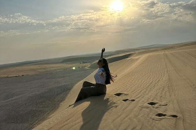 Relax on the Aladdin's carpet & inhale the magical sunset - Dune bashing brings the speed