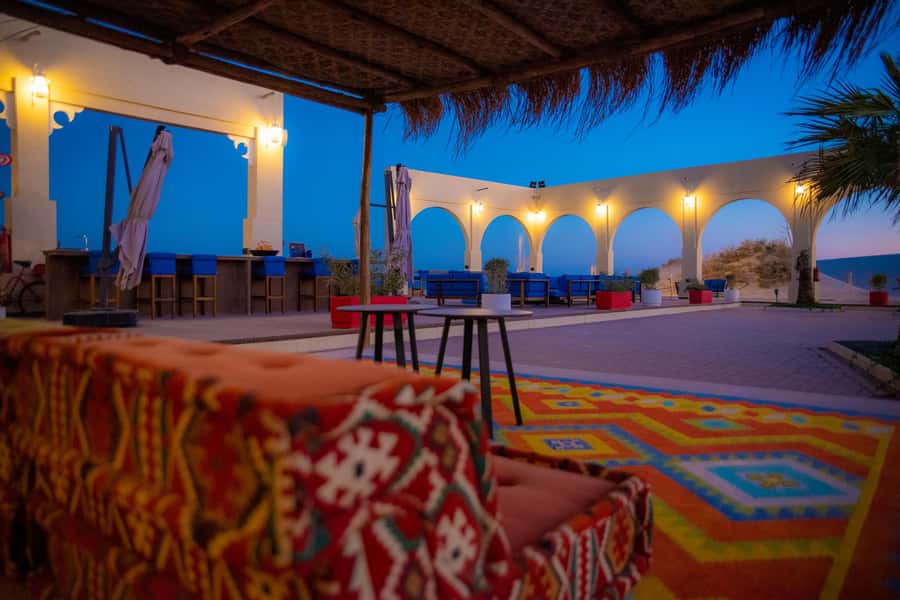 Sealine Activity: Monster Bus Safari & Desert Beach Access - The 10-minute viewpoint stop