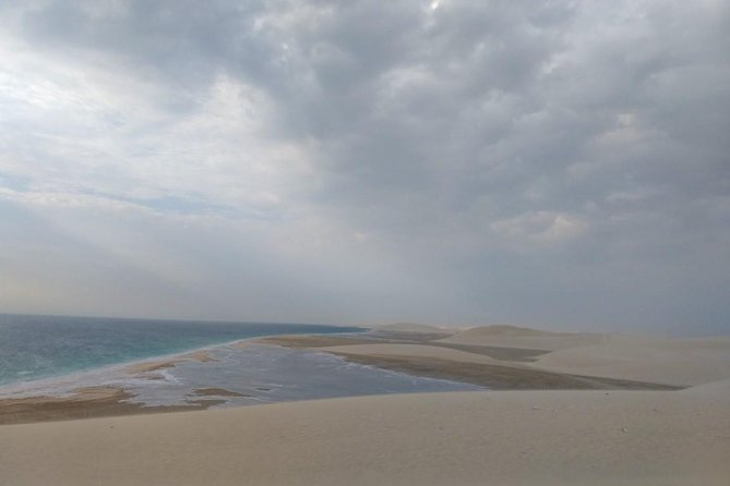 Sharing or Private Safari, Sand Boarding, Camel Ride, inland Sea Quick swim - Guides, driving, and the feel of the day