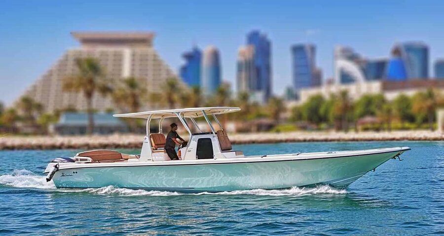 Speedboat Fishing Trip - Casting a line in Qatar’s open sea