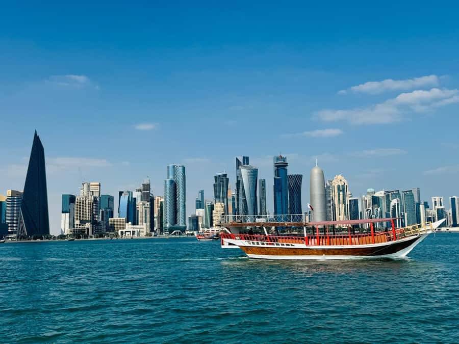 Things To Do In Doha: City Tour, Souq Waqif & Dhow Boat Ride - Seeing Doha from the Corniche