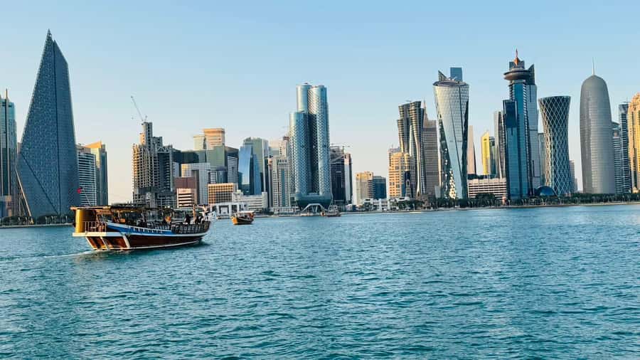 Things To Do In Doha: City Tour, Souq Waqif & Dhow Boat Ride - The Pearl-Qatar’s marina and polished waterfront