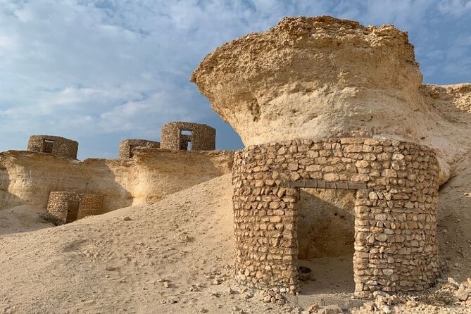 West Coast and Camel Race Track Visit - Zekreet’s limestone country after the track