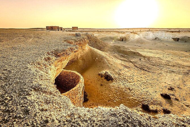West Coast tour, Zekreet, Richard Serra Sculpture, Mushroom Rock Formation - Leaving Doha through Al-Shahaniya