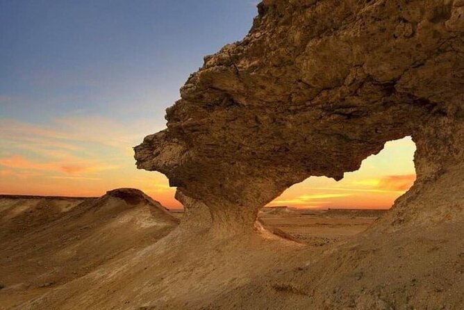 West Of Qatar Richard Serra sculpture, Mushroom Hills,Camel track - Al Shahaniya Racetrack and the modern camel race
